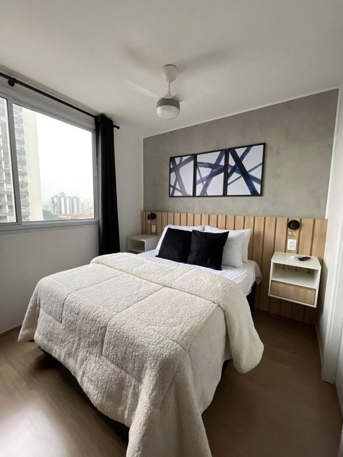 Apartamento Studio Novo E Belissimo No Bras Com Piscina - 100mts Do Metro *