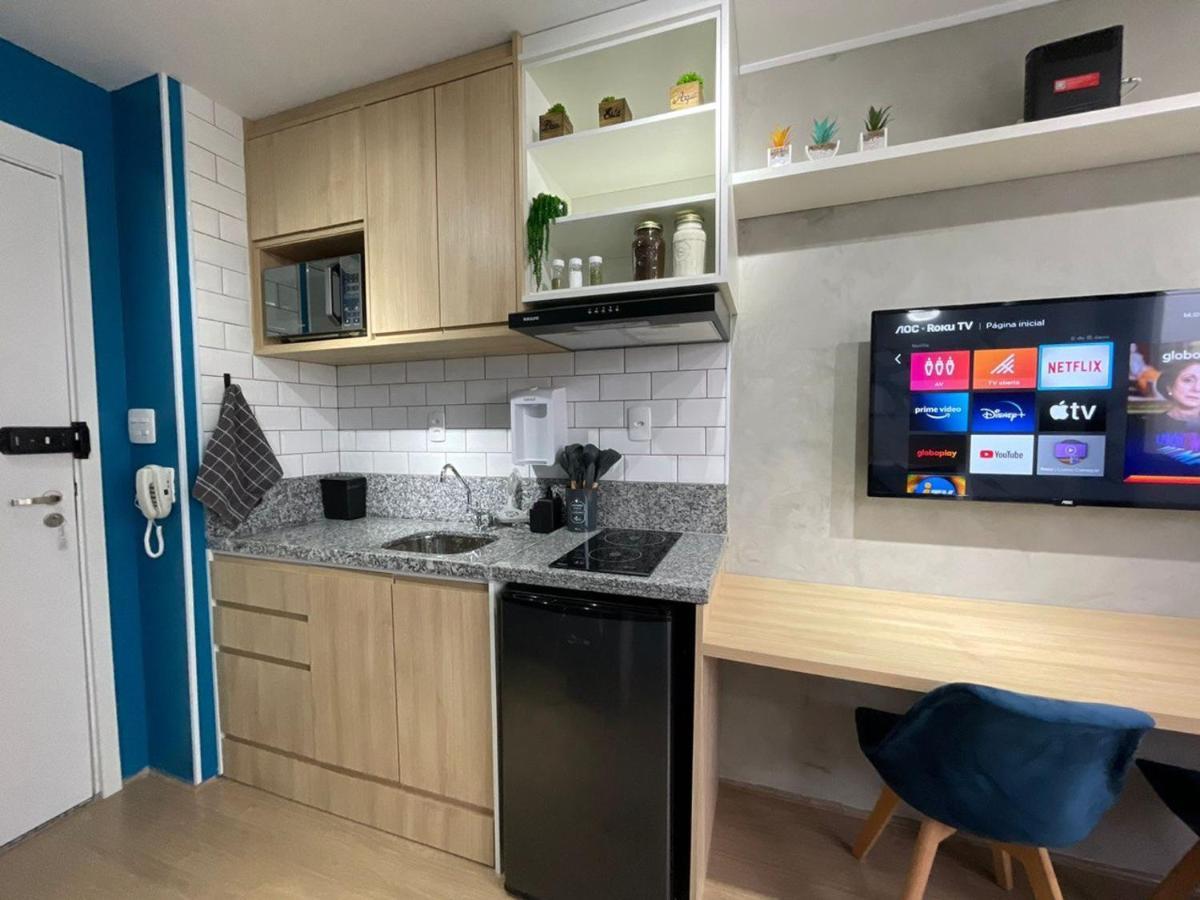 Studio Novo E Belissimo No Bras Com Piscina - 100mts Do Metro